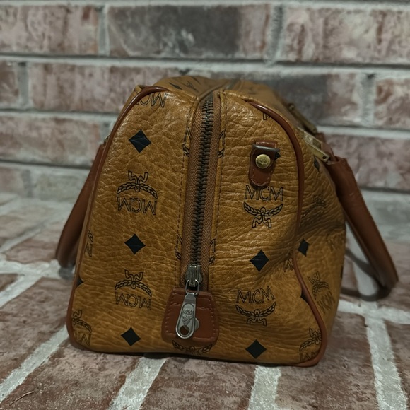 Womens MCM boston brown style bag style 2092D - Picture 6 of 13